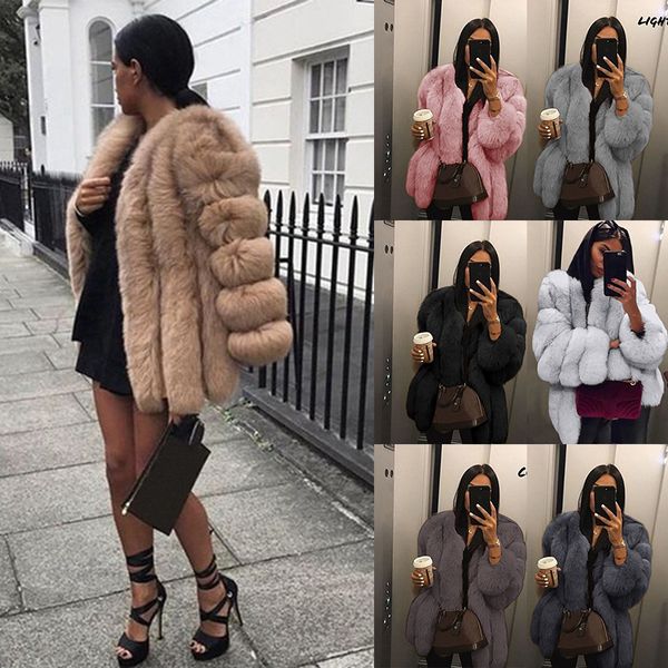 faux fur coat women vintage fluffy thick open stitch warm long sleeve fur jacket female plus size outwear 5xl, Black
faux fur coat women vintage fluffy thick open stitch warm long sleeve fur jacket female plus size outwear 5xl, Black