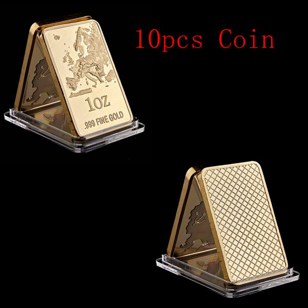 10pcs european map 1oz gold plated 50 x 28 mm bullion decoration bar collection business gift collectible
10pcs european map 1oz gold plated 50 x 28 mm bullion decoration bar collection business gift collectible