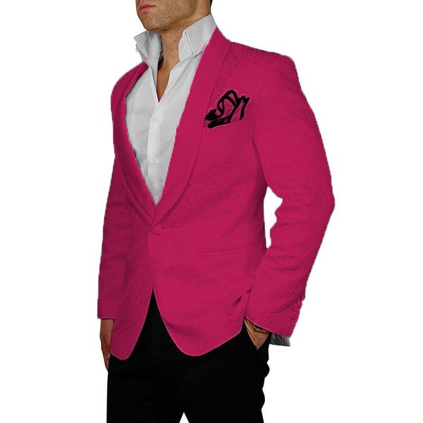 men suits pink pattern with black groom tuxedos shawl satin lapel groomsmen wedding man 2 pieces ( jacket+pants+tie ) l493, Black;gray
men suits pink pattern with black groom tuxedos shawl satin lapel groomsmen wedding man 2 pieces ( jacket+pants+tie ) l493, Black;gray