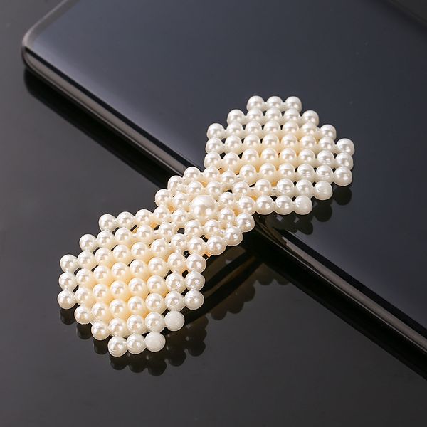 fashion pearl hairpin one word clip hand woven beaded clip with pearl bow hair clip woman girls hair accession 70544, Golden;silver
fashion pearl hairpin one word clip hand woven beaded clip with pearl bow hair clip woman girls hair accession 70544, Golden;silver