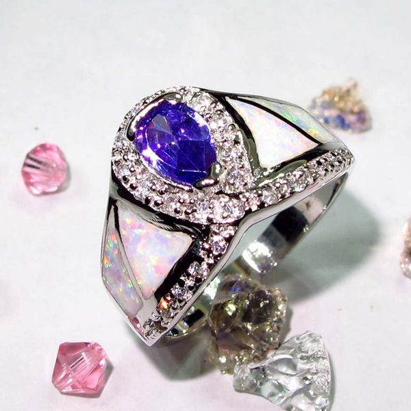 shunxunze vintage engagement wedding rings jewelry & accessories for women white opal and blue cubic zirconia rhodium plated r154 size 6 9, Silver
shunxunze vintage engagement wedding rings jewelry & accessories for women white opal and blue cubic zirconia rhodium plated r154 size 6 9, Silver