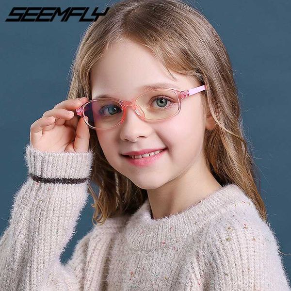 seemfly vintage glasses kids anti blue light boy girls children eyeglasses clear lens computer goggle flexible optical spectacle, Silver
seemfly vintage glasses kids anti blue light boy girls children eyeglasses clear lens computer goggle flexible optical spectacle, Silver