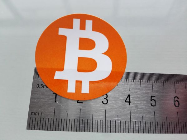 6000pcs 40mm diameter bitcoin logo label sticker, orange color printing on gloss paper, item no.fs18
6000pcs 40mm diameter bitcoin logo label sticker, orange color printing on gloss paper, item no.fs18