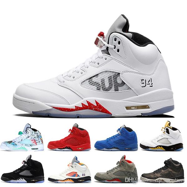 2019 fresh prince 5 wings 5s psg retros retro black basketball shoes parislaney oreo grape space jam mens sports trainers sneakers 7-13
2019 fresh prince 5 wings 5s psg retros retro black basketball shoes parislaney oreo grape space jam mens sports trainers sneakers 7-13