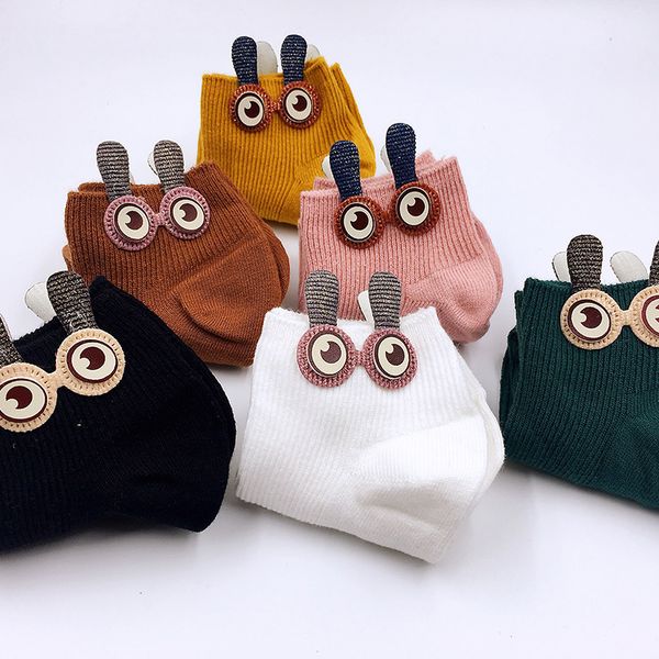female cotton cute cartoon children korean version of cotton summer stereoscopic eyes socks, Black;white
female cotton cute cartoon children korean version of cotton summer stereoscopic eyes socks, Black;white