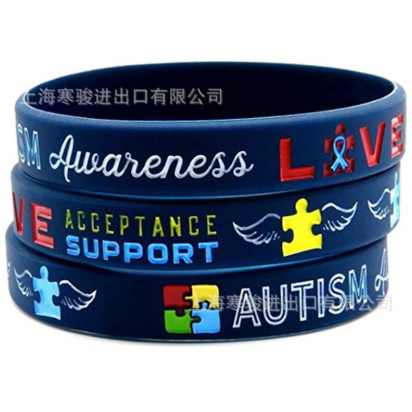 2019 autism awareness bracelets autism alert silicone sports bangles fluorescent rubber fitness wristband bracelet, Golden;silver
2019 autism awareness bracelets autism alert silicone sports bangles fluorescent rubber fitness wristband bracelet, Golden;silver