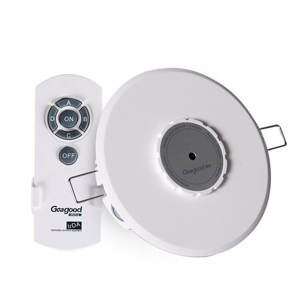 Geagood Digital Remote Control Switches 4 Ways Round Infrared Receiver Remote Control Receiver for Lighting Shops Exhibition Booth Displays
Geagood Digital Remote Control Switches 4 Ways Round Infrared Receiver Remote Control Receiver for Lighting Shops Exhibition Booth Displays
