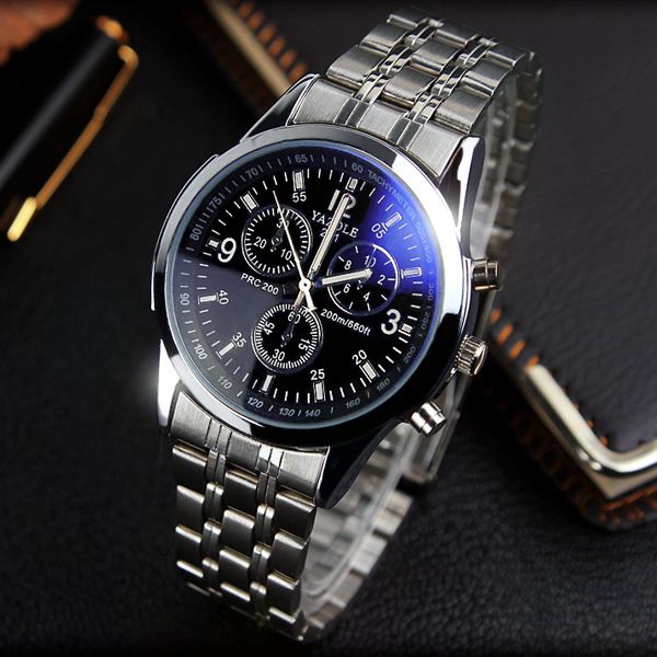 yazole full steel white black blue ray dial 30m waterproof luminous hands business dress sport wrist watch watches for men male, Slivery;brown
yazole full steel white black blue ray dial 30m waterproof luminous hands business dress sport wrist watch watches for men male, Slivery;brown