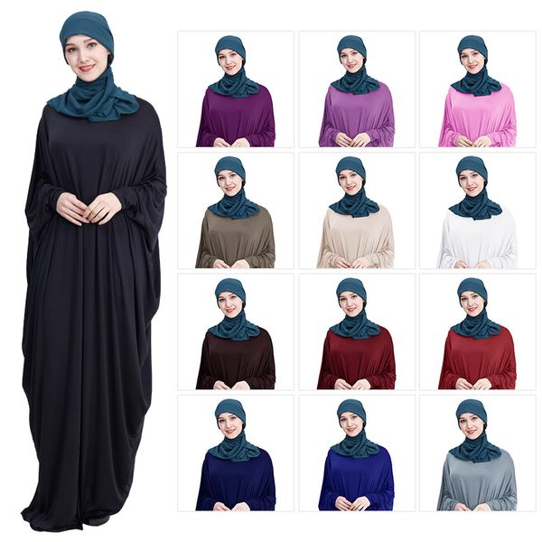 turkey muslim abaya dress women batwing sleeve moroccan kaftan loose hijab dresses prayer garment robe maxi islamic clothing, Red
turkey muslim abaya dress women batwing sleeve moroccan kaftan loose hijab dresses prayer garment robe maxi islamic clothing, Red