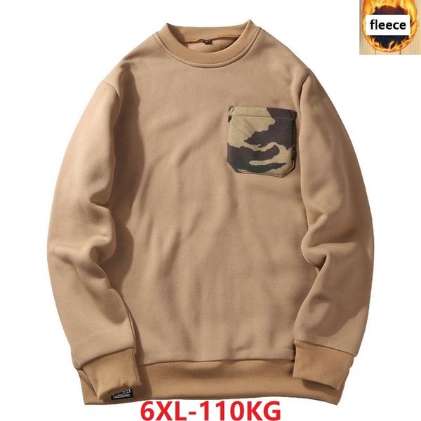 fleece warm men sweatshirt large size big 5xl 6xl camouflage sweatshirt pocket autumn male pullover coat high street khaki, Black
fleece warm men sweatshirt large size big 5xl 6xl camouflage sweatshirt pocket autumn male pullover coat high street khaki, Black