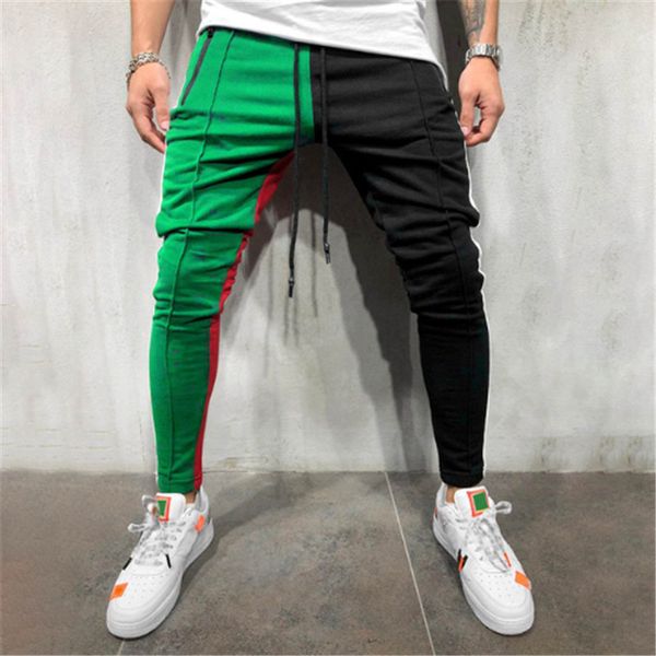 gyms running mens slim fit sweatpants drawstring striped track pants color block patchwork jogging pant sports hip hop trousers, Black;blue
gyms running mens slim fit sweatpants drawstring striped track pants color block patchwork jogging pant sports hip hop trousers, Black;blue