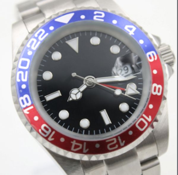 master batman blue red bezel mens watch outdoor sapphire automatic mechanical watches 40mm wristwatches with stainless steel bracelet, Slivery;brown
master batman blue red bezel mens watch outdoor sapphire automatic mechanical watches 40mm wristwatches with stainless steel bracelet, Slivery;brown