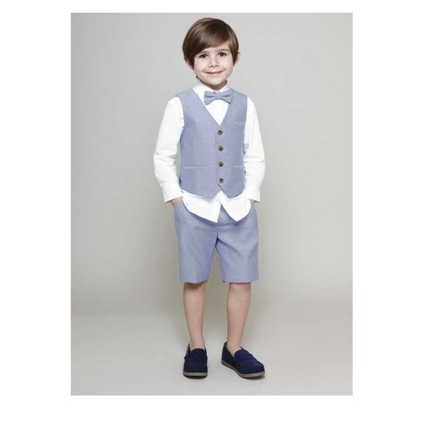 blue boy vest set four boutton gentlemen kids formal wear tuxedos wedding suits ring bearer suit vests (short+vest), Black
blue boy vest set four boutton gentlemen kids formal wear tuxedos wedding suits ring bearer suit vests (short+vest), Black