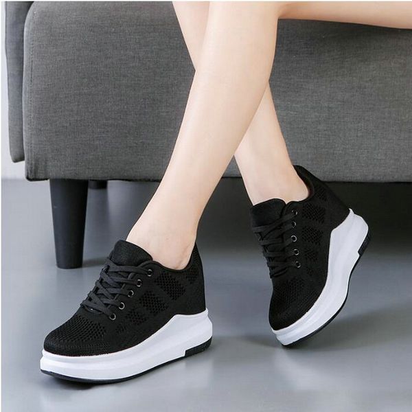 women height increasing wedges shoes round toe flats zapatillas mujer 2019 autumn platform casual black white shoes a11
women height increasing wedges shoes round toe flats zapatillas mujer 2019 autumn platform casual black white shoes a11