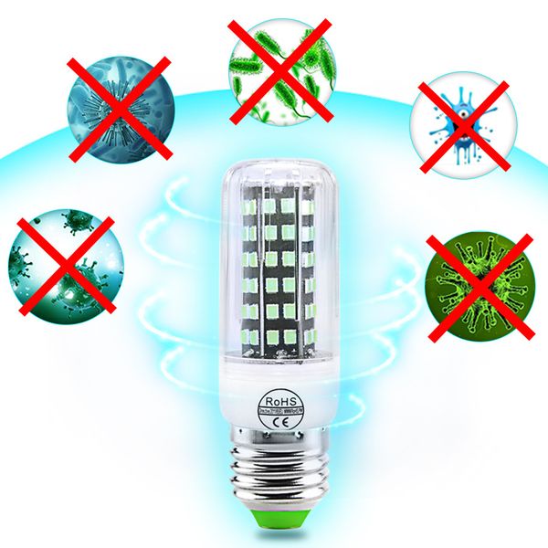 e27 uv desinfection lamp e14 led corn bulb 110v 220v sterilizer light 112led uvc germicidal bulb ultraviolet kill mites lamp
e27 uv desinfection lamp e14 led corn bulb 110v 220v sterilizer light 112led uvc germicidal bulb ultraviolet kill mites lamp