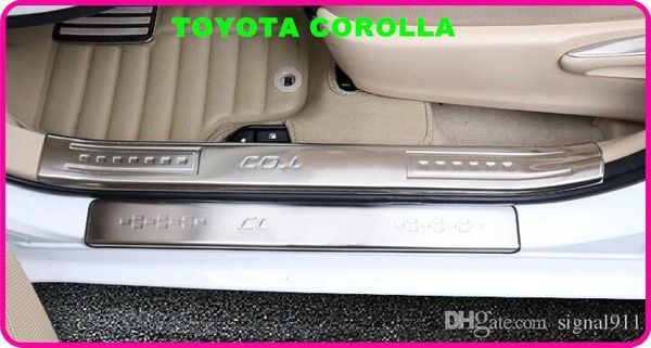 8pcs(4pcs internal+4pcs extrnal) car door sills scuff plate,pedal protection decoration bar for toyota corolla 2014-2018
8pcs(4pcs internal+4pcs extrnal) car door sills scuff plate,pedal protection decoration bar for toyota corolla 2014-2018