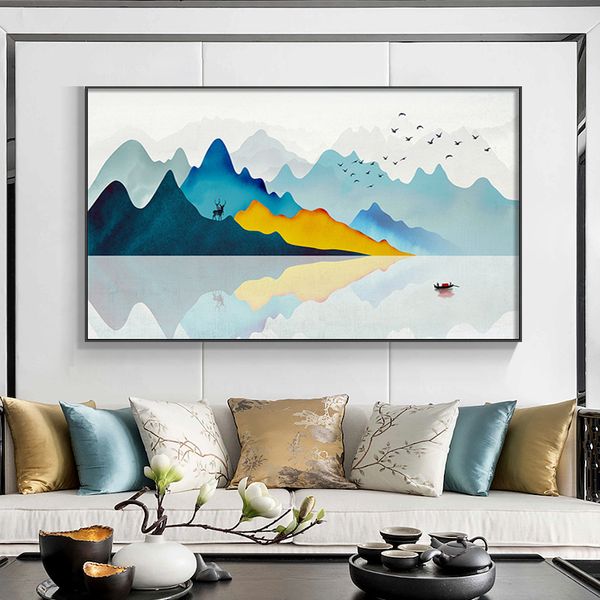 modern new chinese landscape mountains canvas painting home decor wall art for living room home decor (no frame
modern new chinese landscape mountains canvas painting home decor wall art for living room home decor (no frame