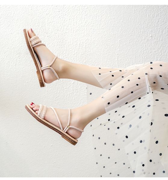 women's summer 2020 flat sandals new wild leather two wear sandals and slippers, Black
women's summer 2020 flat sandals new wild leather two wear sandals and slippers, Black