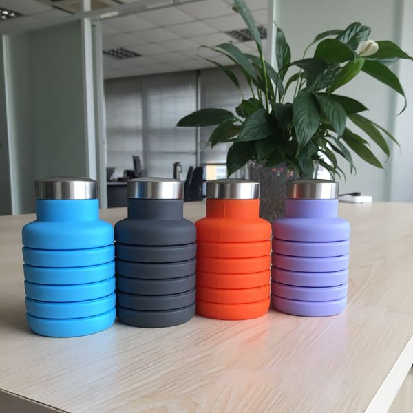 500ml portable silicone water bottle telescopic folding coffee cup outdoor travel drinking water bottle sports bottle multicolor
500ml portable silicone water bottle telescopic folding coffee cup outdoor travel drinking water bottle sports bottle multicolor
