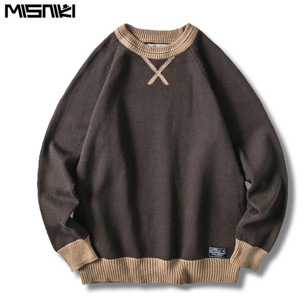 misniki 2019 knitted sweater men pullover sweaters men winter clothes pullover sweaters male pull homme jp32, White;black
misniki 2019 knitted sweater men pullover sweaters men winter clothes pullover sweaters male pull homme jp32, White;black