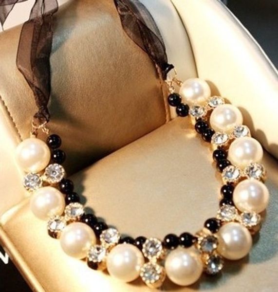new fashion double row pearl korean jewelry adjustable length short chain necklace pearl necklace chain, Golden;silver
new fashion double row pearl korean jewelry adjustable length short chain necklace pearl necklace chain, Golden;silver