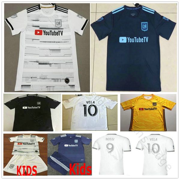 2019 2020 los angeles fc soccer jersey gaber rossi 10 vela ciman zimmerman custom black white lafc kids youth football shirt, Black;yellow
2019 2020 los angeles fc soccer jersey gaber rossi 10 vela ciman zimmerman custom black white lafc kids youth football shirt, Black;yellow