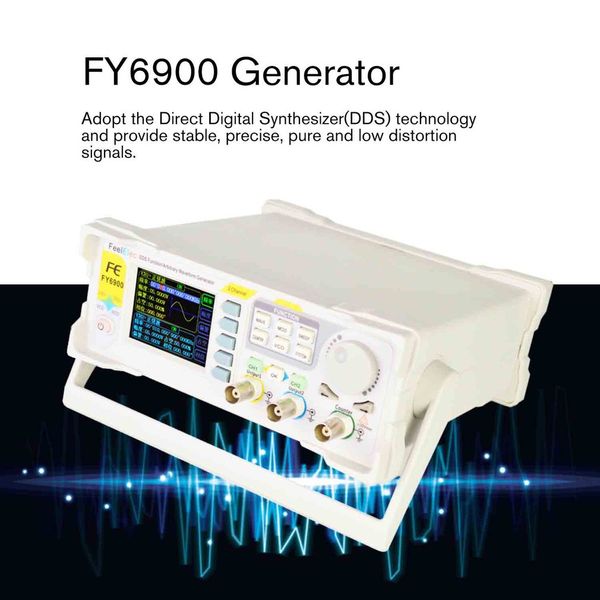 fy6900 30mhz dds dual-channel digital function arbitrary waveform signal generator 250msa/s 14bits frequency meter
fy6900 30mhz dds dual-channel digital function arbitrary waveform signal generator 250msa/s 14bits frequency meter