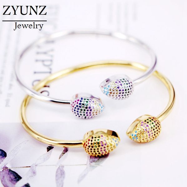4pcs, open cuff bangle bracelet fashion jewelry tear drop rainbow cz double sided cubic zirconia metal bangles, Black
4pcs, open cuff bangle bracelet fashion jewelry tear drop rainbow cz double sided cubic zirconia metal bangles, Black