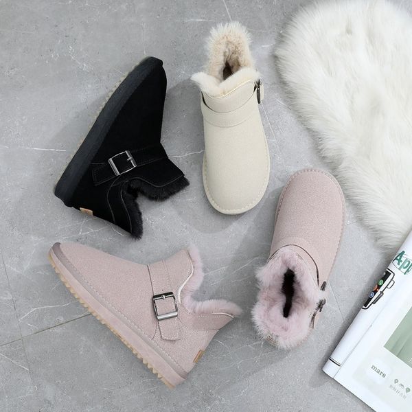 snow boots for women booties ladies shoes boots-women luxury designer winter footwear round toe low heels booties lace up 2019, Black
snow boots for women booties ladies shoes boots-women luxury designer winter footwear round toe low heels booties lace up 2019, Black