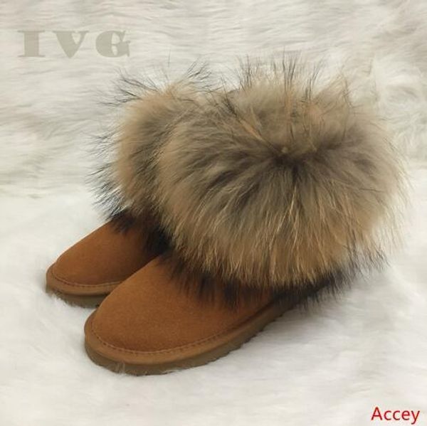 women boots australian boots women snow boots faux fur cow leather ivg winter shoes brand ivg size us4-14 
women boots australian boots women snow boots faux fur cow leather ivg winter shoes brand ivg size us4-14