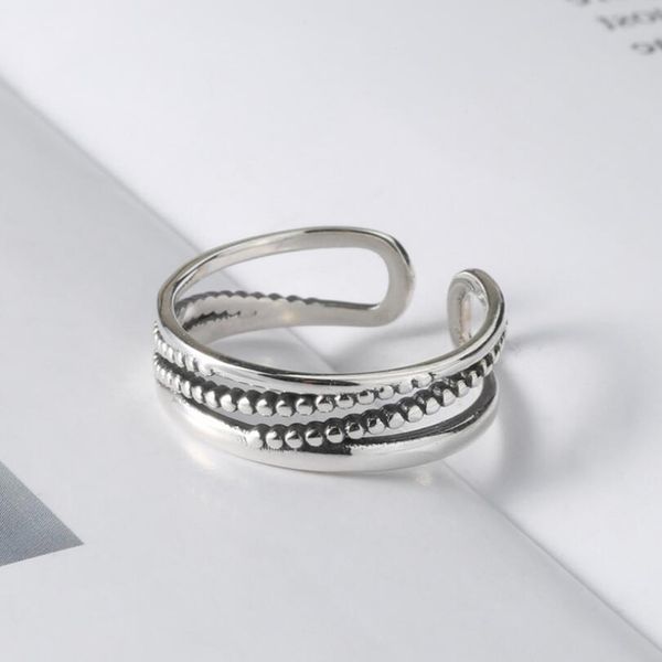 2019 simple vintage 925 thai silver ring for women jewelry dots geometric ring girl fashion party accessories kofsac, Golden;silver
2019 simple vintage 925 thai silver ring for women jewelry dots geometric ring girl fashion party accessories kofsac, Golden;silver