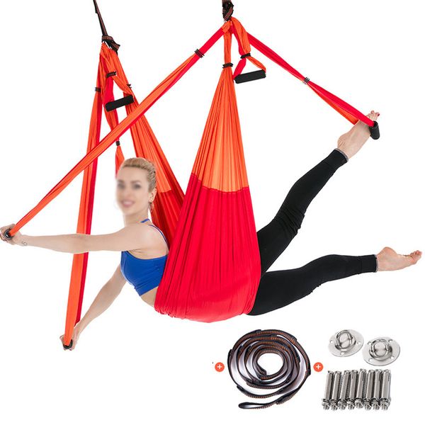 resistance bands yoga hammock anti-gravity aerial traction set multi-function pilates belt steering wheel fitness bodybuilding tool
resistance bands yoga hammock anti-gravity aerial traction set multi-function pilates belt steering wheel fitness bodybuilding tool