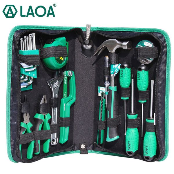 laoa hand tools set 7/9/13/18/22pcs screwdrivers and pliers with hammer tape measure and tool bag
laoa hand tools set 7/9/13/18/22pcs screwdrivers and pliers with hammer tape measure and tool bag