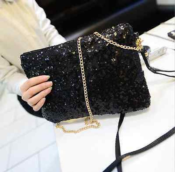 new women ladies glitter sequins handbag sparkling party evening envelope clutch bag wallet tote purse
new women ladies glitter sequins handbag sparkling party evening envelope clutch bag wallet tote purse