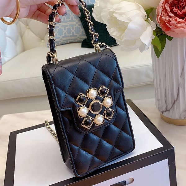 shoulder bag crossbody bags mobile phone bag fashion beads decorate diamond lattice chain women bags plain ing
shoulder bag crossbody bags mobile phone bag fashion beads decorate diamond lattice chain women bags plain ing