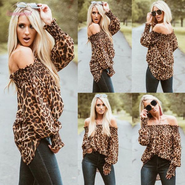 new fashion women chic shirts leopard print fashion slash neck off shoulder puff sleeve loose blouse, White
new fashion women chic shirts leopard print fashion slash neck off shoulder puff sleeve loose blouse, White