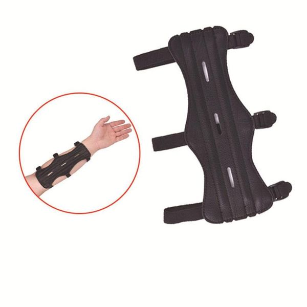 arm guard protection forearm cowhide archery equipment safe adjustable bow shooting training accessories protector, Black;gray
arm guard protection forearm cowhide archery equipment safe adjustable bow shooting training accessories protector, Black;gray