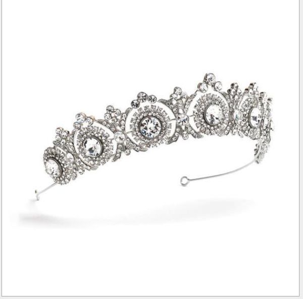 rhinestone crown bridal headwear headband princess birthday crown bridal jewelry, Silver
rhinestone crown bridal headwear headband princess birthday crown bridal jewelry, Silver