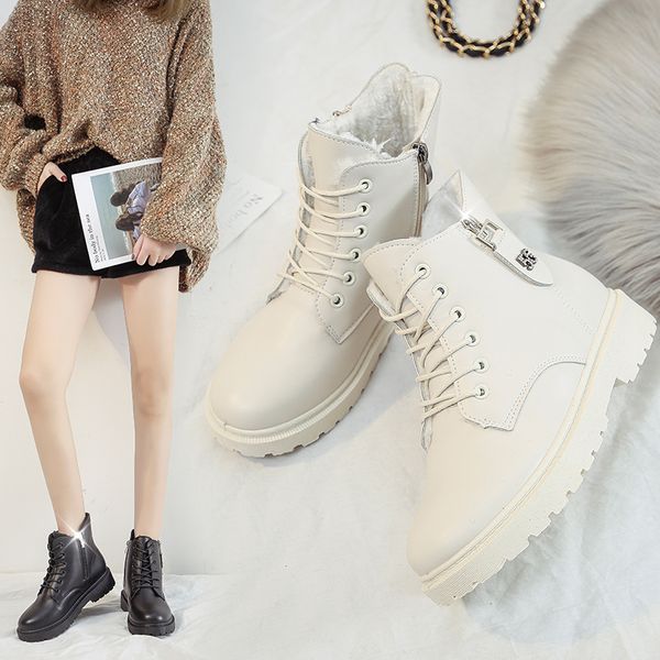 shoes boots women new 2019 luxury designer flat heel low heels booties round toe booties ladies lace up winter footwear autumn, Black
shoes boots women new 2019 luxury designer flat heel low heels booties round toe booties ladies lace up winter footwear autumn, Black