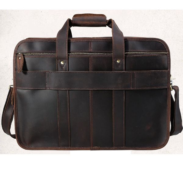 genuine leather men's messenger 13/14 lapbusiness briefcase shoulder handbag male travel bag large tote crossbody in brown
genuine leather men's messenger 13/14 lapbusiness briefcase shoulder handbag male travel bag large tote crossbody in brown