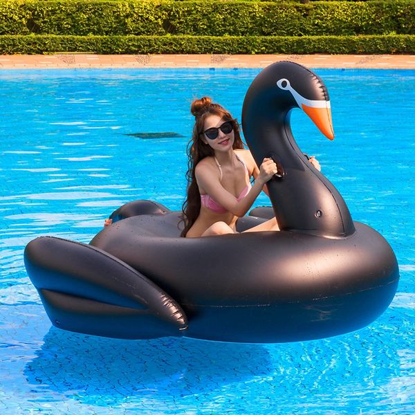 190cm 75inch giant swan inflatable pool float white/black/gold swimming board for adults water toy fun air mattress on pool lake or beach
190cm 75inch giant swan inflatable pool float white/black/gold swimming board for adults water toy fun air mattress on pool lake or beach