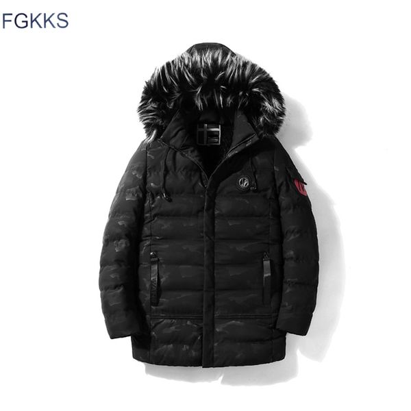 fgkks winter men thick parkas coats men's parka coat male hooded parkas jacket men hooded overcoat, Tan;black
fgkks winter men thick parkas coats men's parka coat male hooded parkas jacket men hooded overcoat, Tan;black