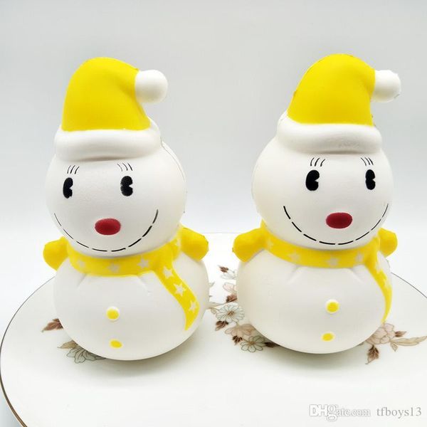 lxh nice squishy christmas snowman 12.5cm huge slow rising soft squeeze cute cell phone strap gift stress children toys decompression toy
lxh nice squishy christmas snowman 12.5cm huge slow rising soft squeeze cute cell phone strap gift stress children toys decompression toy