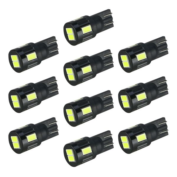 10x 168 194 w5w led bulb 5630 6smd interior map lights trunk cargo side marker lights super bright amber blue dc12v
10x 168 194 w5w led bulb 5630 6smd interior map lights trunk cargo side marker lights super bright amber blue dc12v