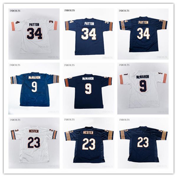 ncaa 9 jim mcmahon embroidered 34 payton big number 23 hester blue white star football jersey vintage mens stitched jersey, Black;red
ncaa 9 jim mcmahon embroidered 34 payton big number 23 hester blue white star football jersey vintage mens stitched jersey, Black;red