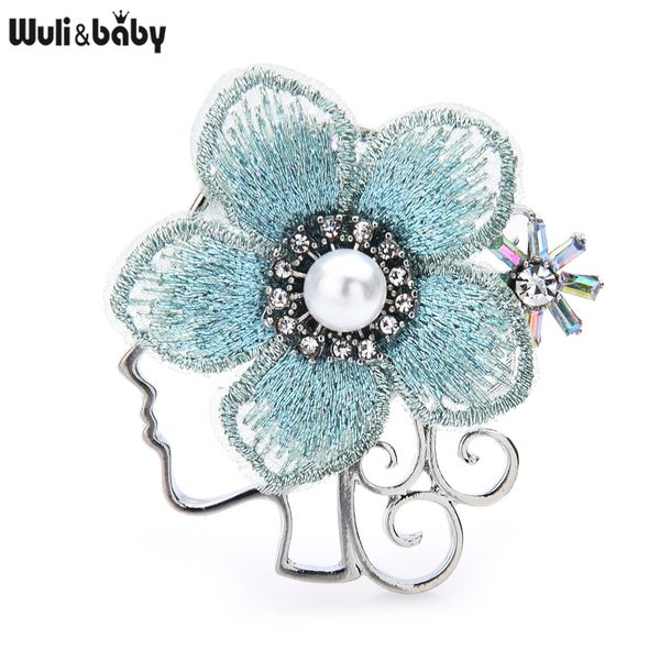 wuli&baby lace flower girl brooches women alloy pearl 3-color lady figure office casual brooch pins gifts, Gray
wuli&baby lace flower girl brooches women alloy pearl 3-color lady figure office casual brooch pins gifts, Gray