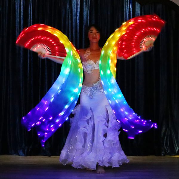 2019 bellydance accessories led belly dance fan veil natural silk chinese silk fan veils new belly dance led fans for women, Black;red
2019 bellydance accessories led belly dance fan veil natural silk chinese silk fan veils new belly dance led fans for women, Black;red