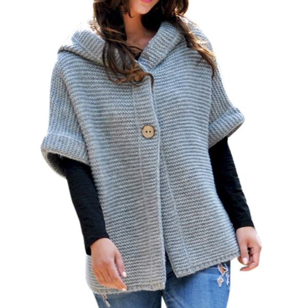 women autumn winter hooded sweater 2019 cardigans outwear coats half sleeve solid color female grey slim jumpers hot, Black
women autumn winter hooded sweater 2019 cardigans outwear coats half sleeve solid color female grey slim jumpers hot, Black