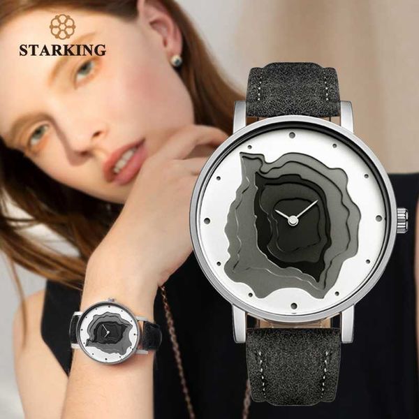 starking international brand minimalist watch new design wonen watch xfcs leather band quartz sport 3atm waterproof, Slivery;brown
starking international brand minimalist watch new design wonen watch xfcs leather band quartz sport 3atm waterproof, Slivery;brown