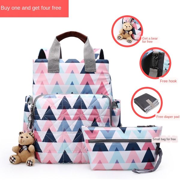 diaper bags factory direct fashion color bag large capacity women's multi-function mother and baby out backpack
diaper bags factory direct fashion color bag large capacity women's multi-function mother and baby out backpack